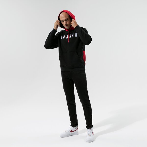 Мъжки суичър JORDAN СУИТЧЪР С КАЧУЛКА JUMPMAN AIR cw8434-010 цвят черен