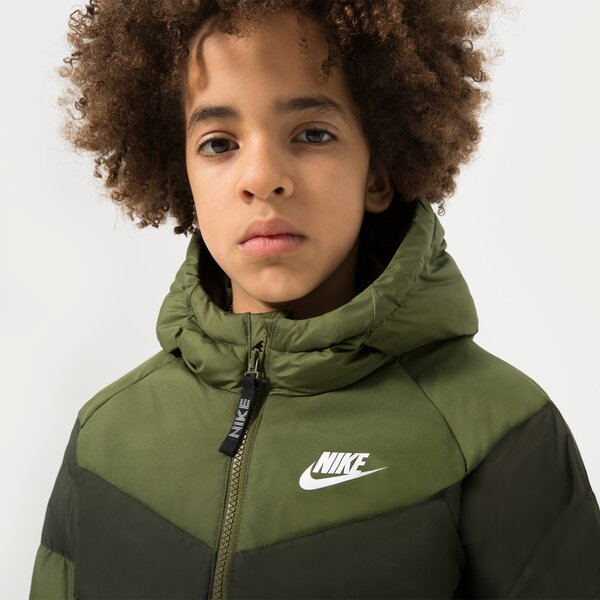 Детска преходно яке NIKE ЯКЕ ЗИМНО K NSW SYNFL HD JKT BOY dx1264-326 цвят каки