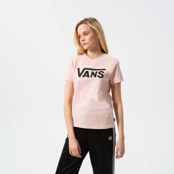 Дамска тениска VANS ТЕНИСКА WM FLYING V CREW TEE vn0a3up4yrr1 цвят розов