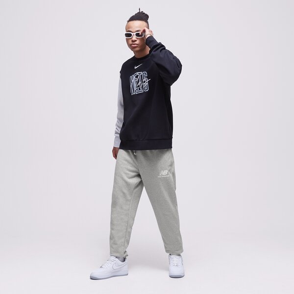 Мъжки суичър NIKE СУИТЧЪР BKN M NK FLC CREW CTS GX NBA dr9335-010 цвят черен