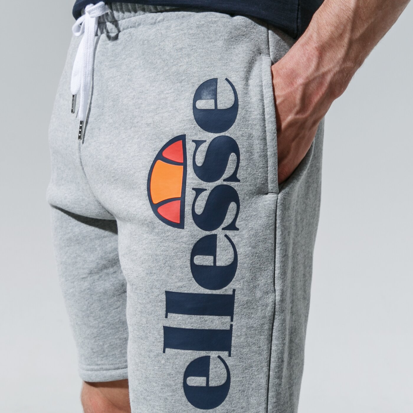 Мъжки къси панталони ELLESSE ШОРТИ BOSSINI GREY shs08748112 цвят сив