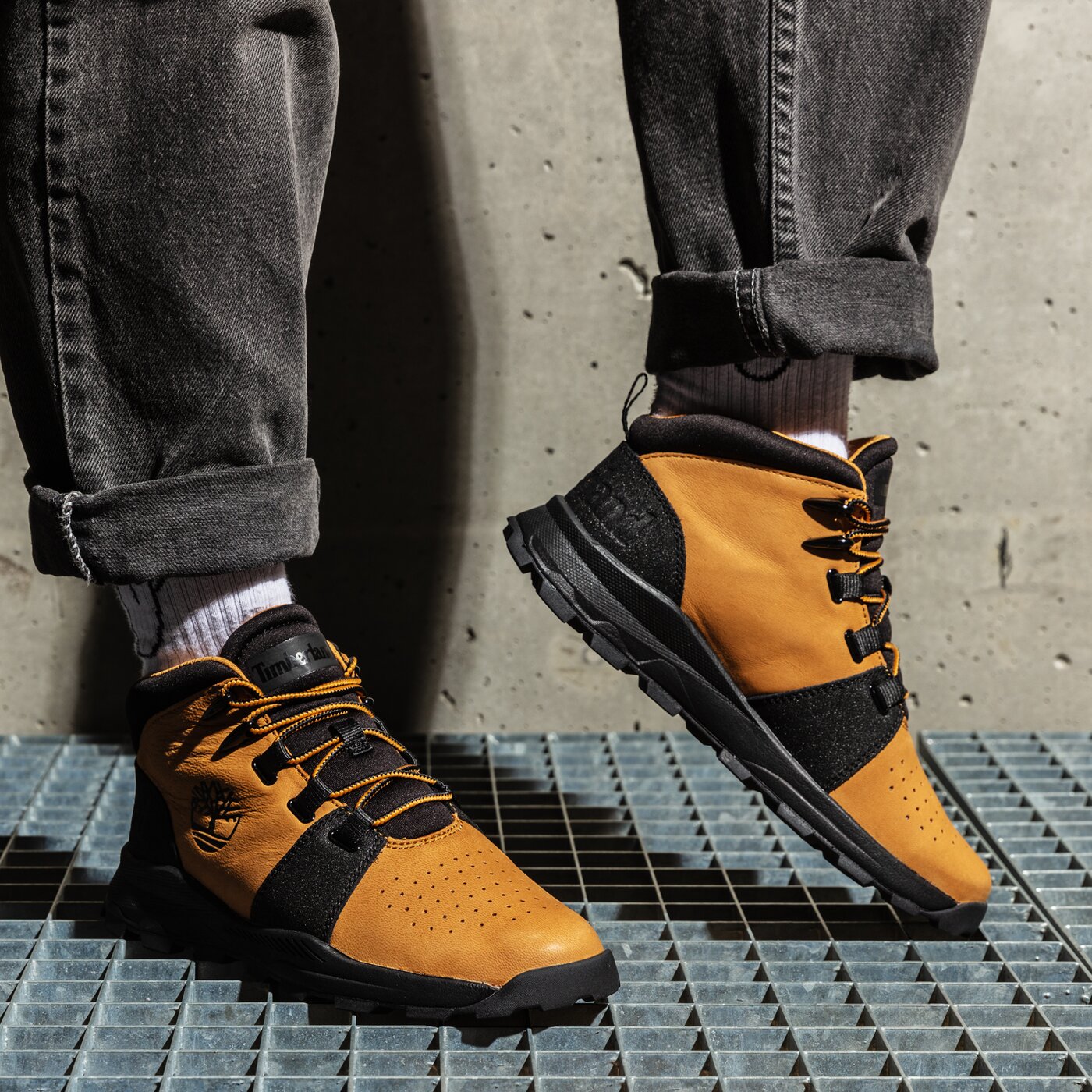 Детски зимни обувки TIMBERLAND BROOKLYN tb0a2gu82311 цвят жълт