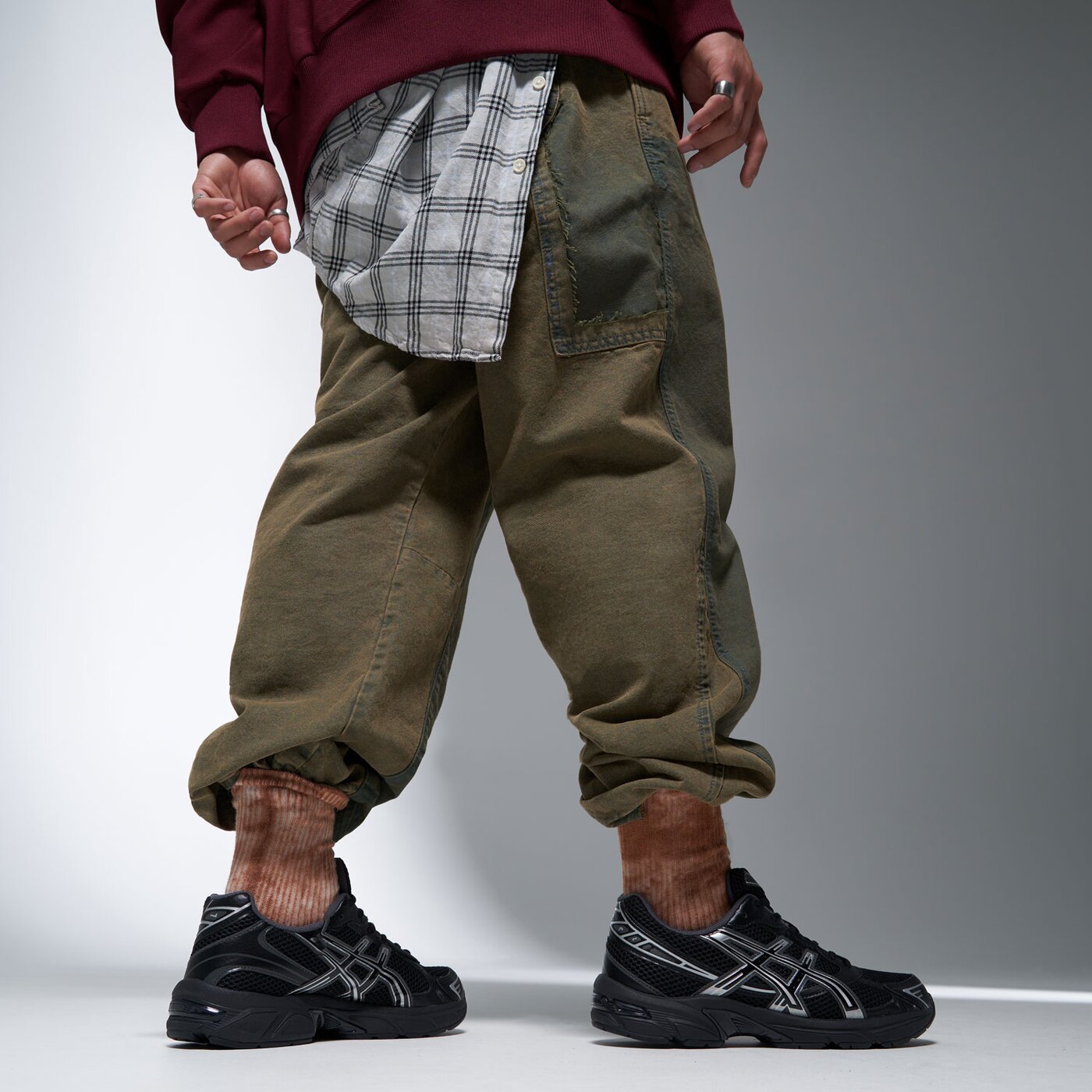 Мъжки маратонки ASICS GEL-1130 1201a906-001 цвят черен