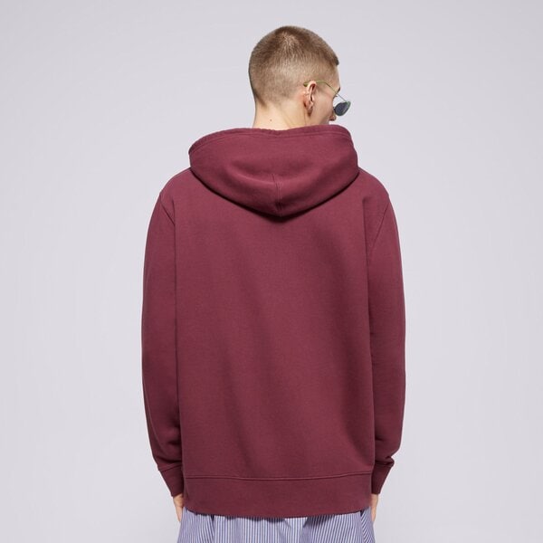 Мъжки суичър LEVI'S СУИТЧЪР С КАЧУЛКА THE ORIGINAL HM HOODIE REDS 34581-0044 цвят бордо