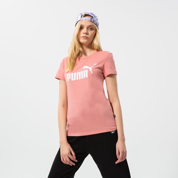 Дамска тениска PUMA ТЕНИСКА ESS LOGO (S) 586775 63 цвят розов