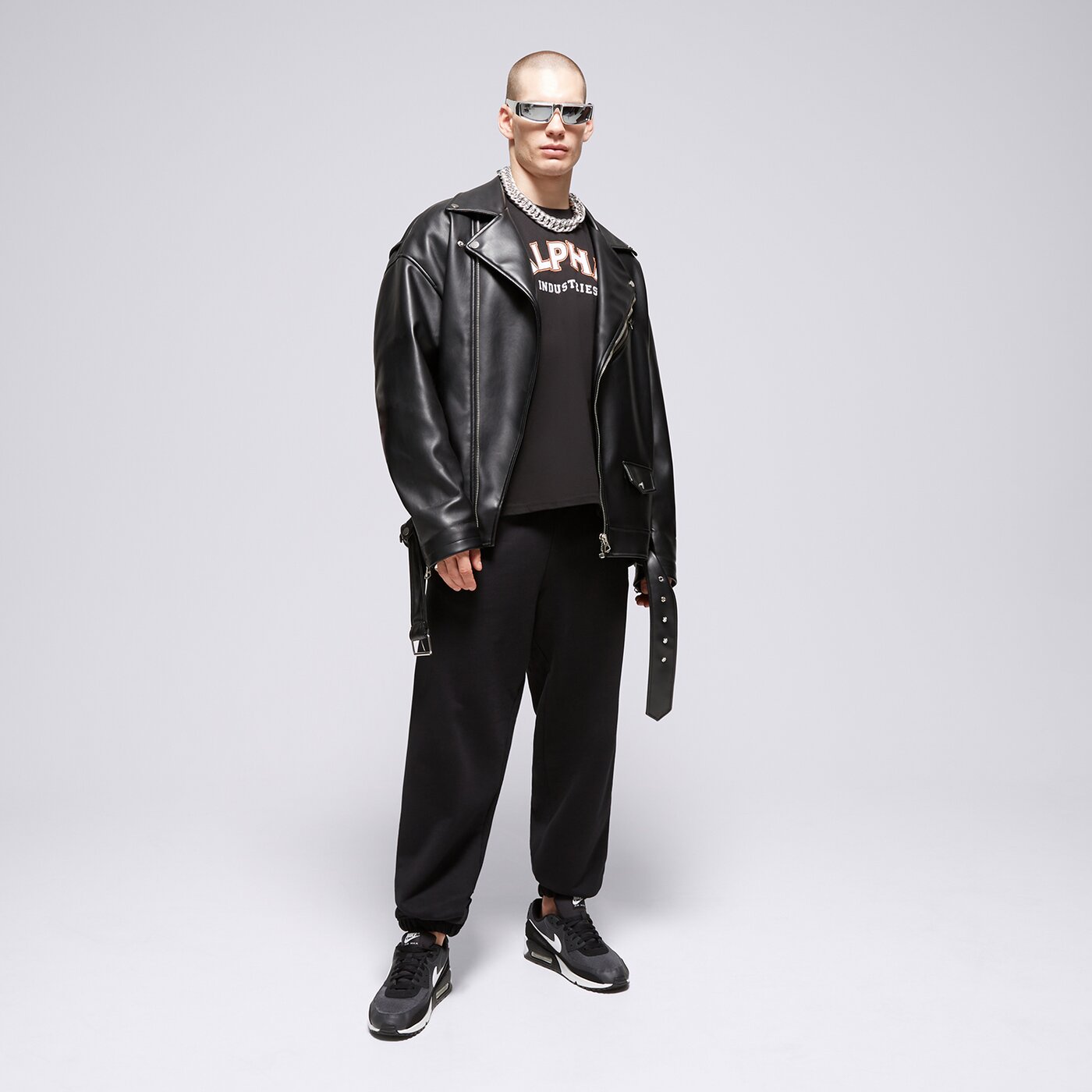 Мъжка тениска ALPHA INDUSTRIES ТЕНИСКА COLLEGE T 14650103 цвят черен