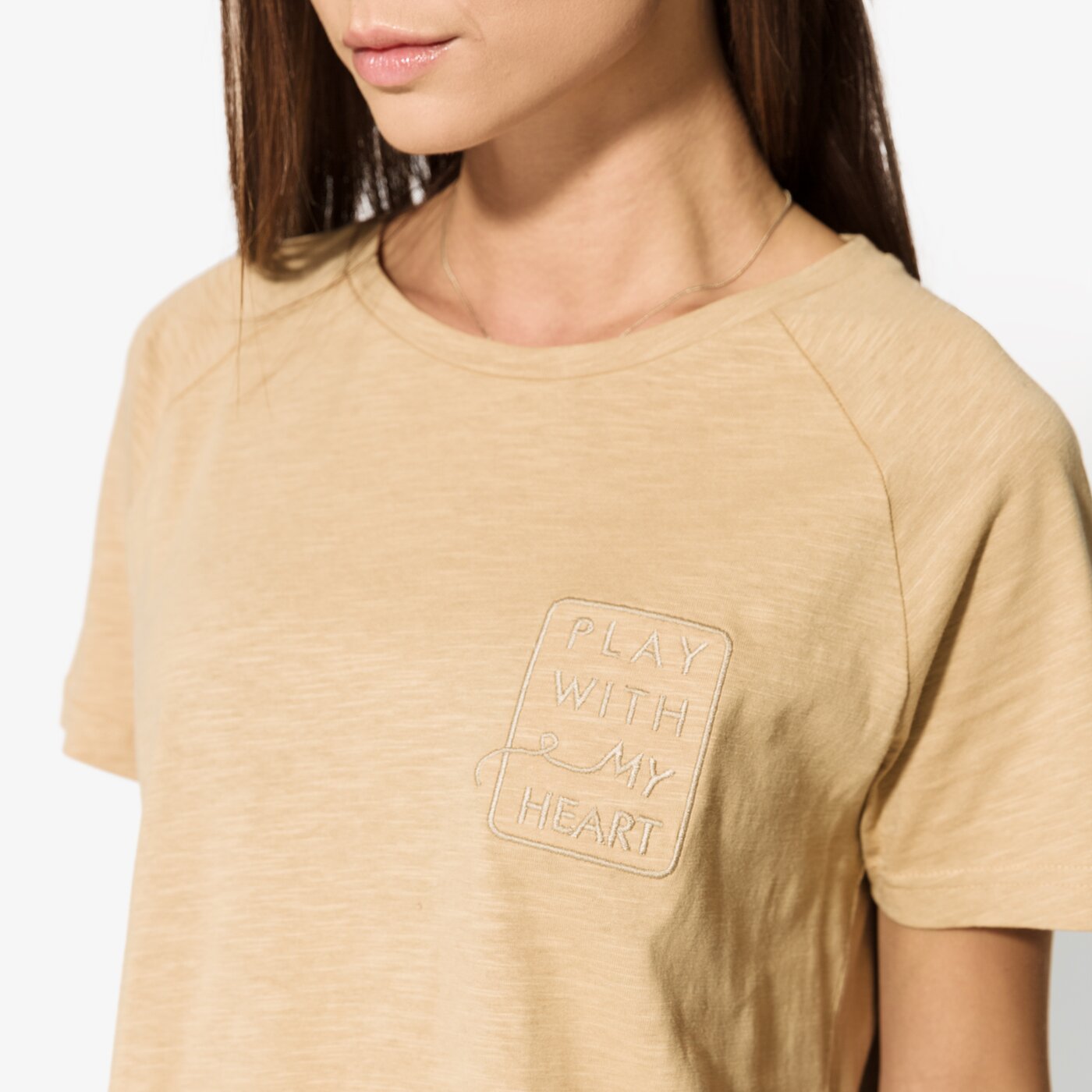 Дамска тениска CONFRONT ТЕНИСКА SS CAMELLIA cf37tsd01001 цвят бежов