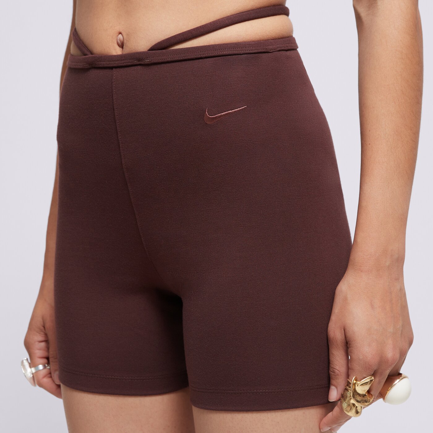 Дамски къси панталони NIKE ШОРТИ W NSW EVRDY MOD HR BIKE dv7928-227 цвят черен