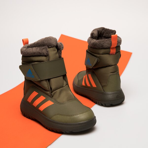 Детски зимни обувки ADIDAS WINTERPLAY C gz6797 цвят тъмносин