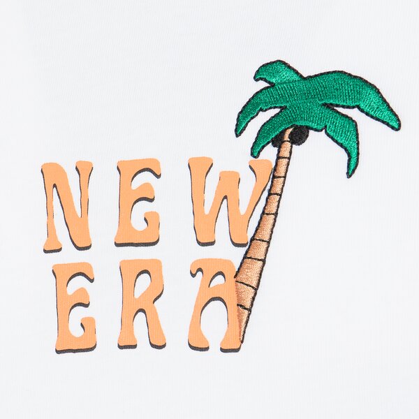 Мъжка тениска NEW ERA ТЕНИСКА NE DRINK GRAPHIC OS NONE 60596303 цвят бял