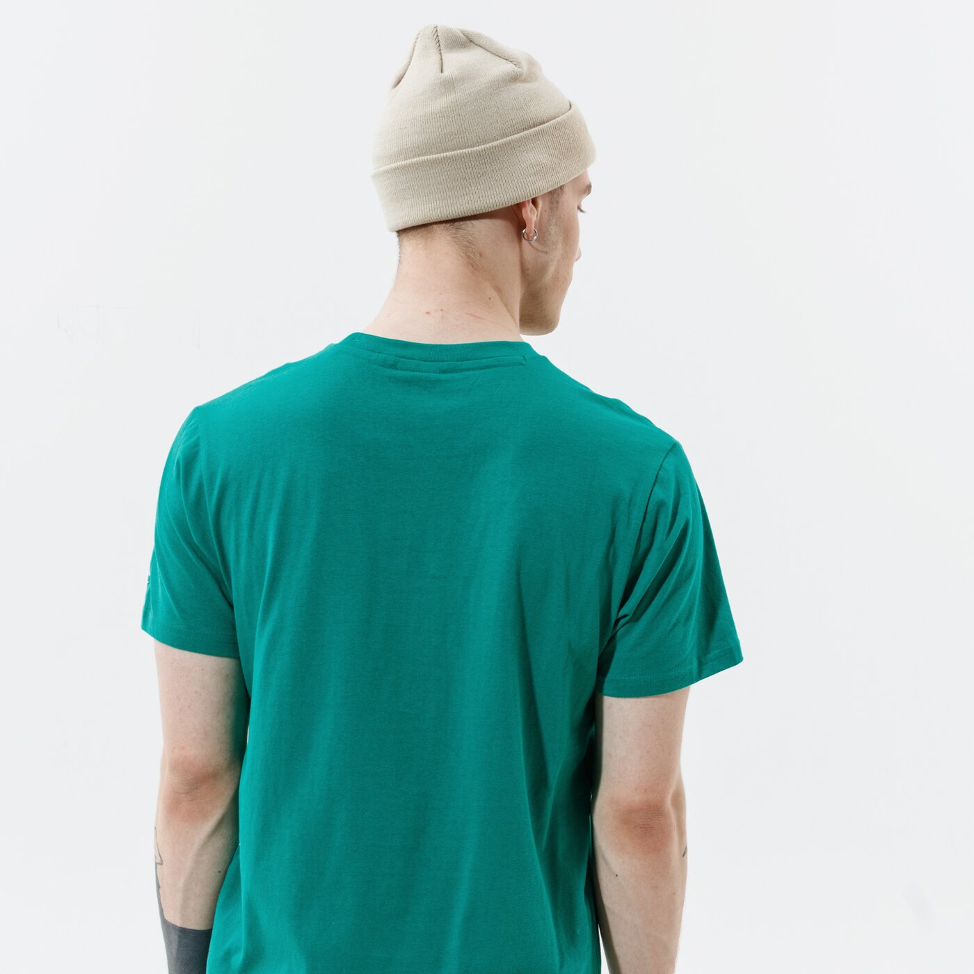 Мъжка тениска CHAMPION ТЕНИСКА CREWNECK ТЕНИСКА 216957gs040 цвят зелен