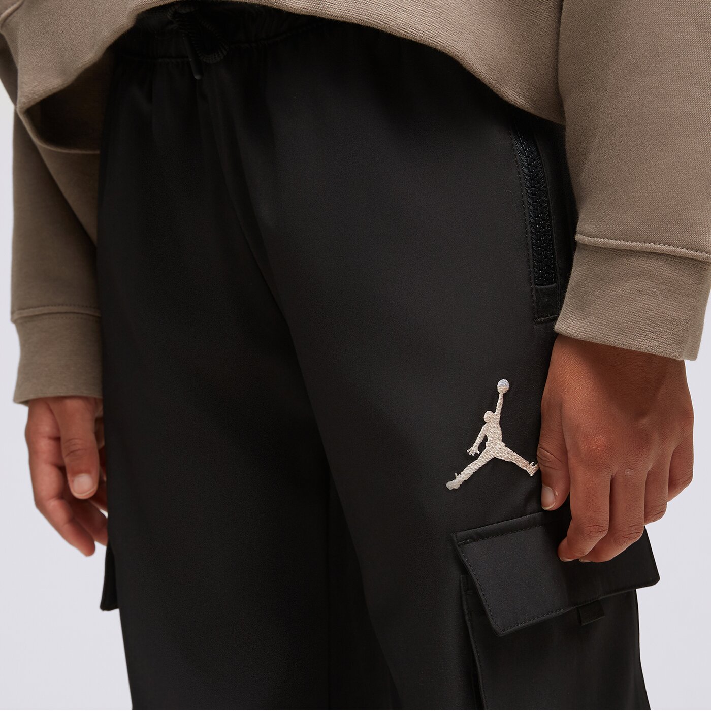 Детски панталони JORDAN ПАНТАЛОНИ JDG JORDAN POST UP CARGO G 45c654-023 цвят черен