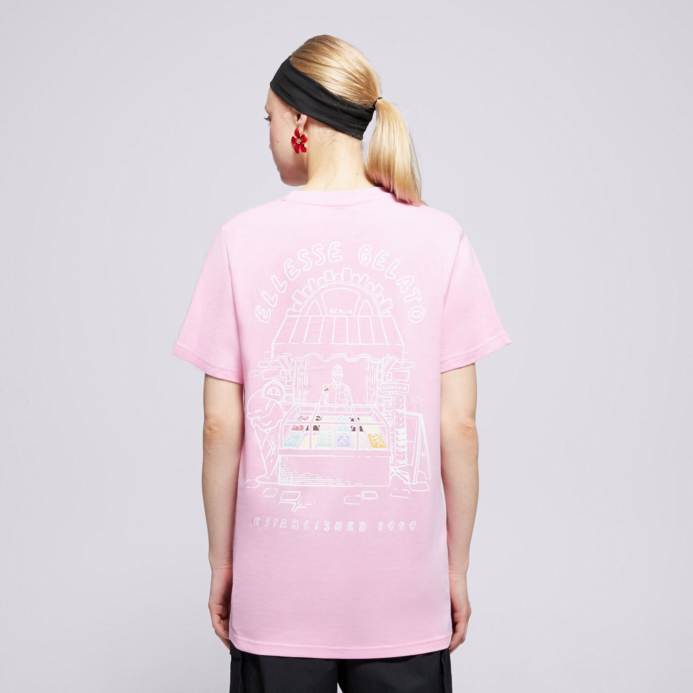 Дамска тениска ELLESSE ТЕНИСКА LA STREGA TEE PINK sgz21999814 цвят розов