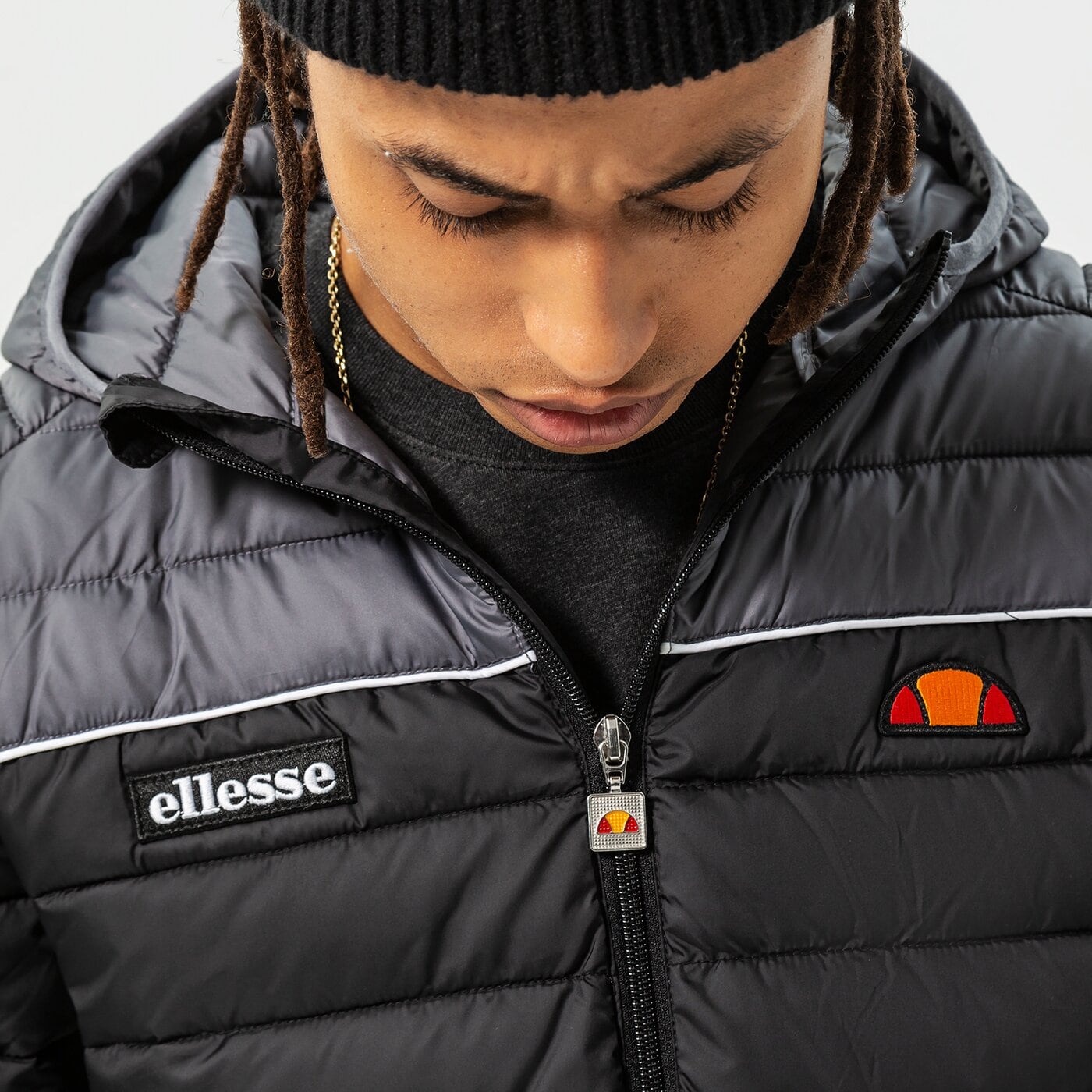 Мъжко зимно яке ELLESSE ЯКЕ ПУХЕН LOMBARDY 2 PADDED BLK shk13274011 цвят черен
