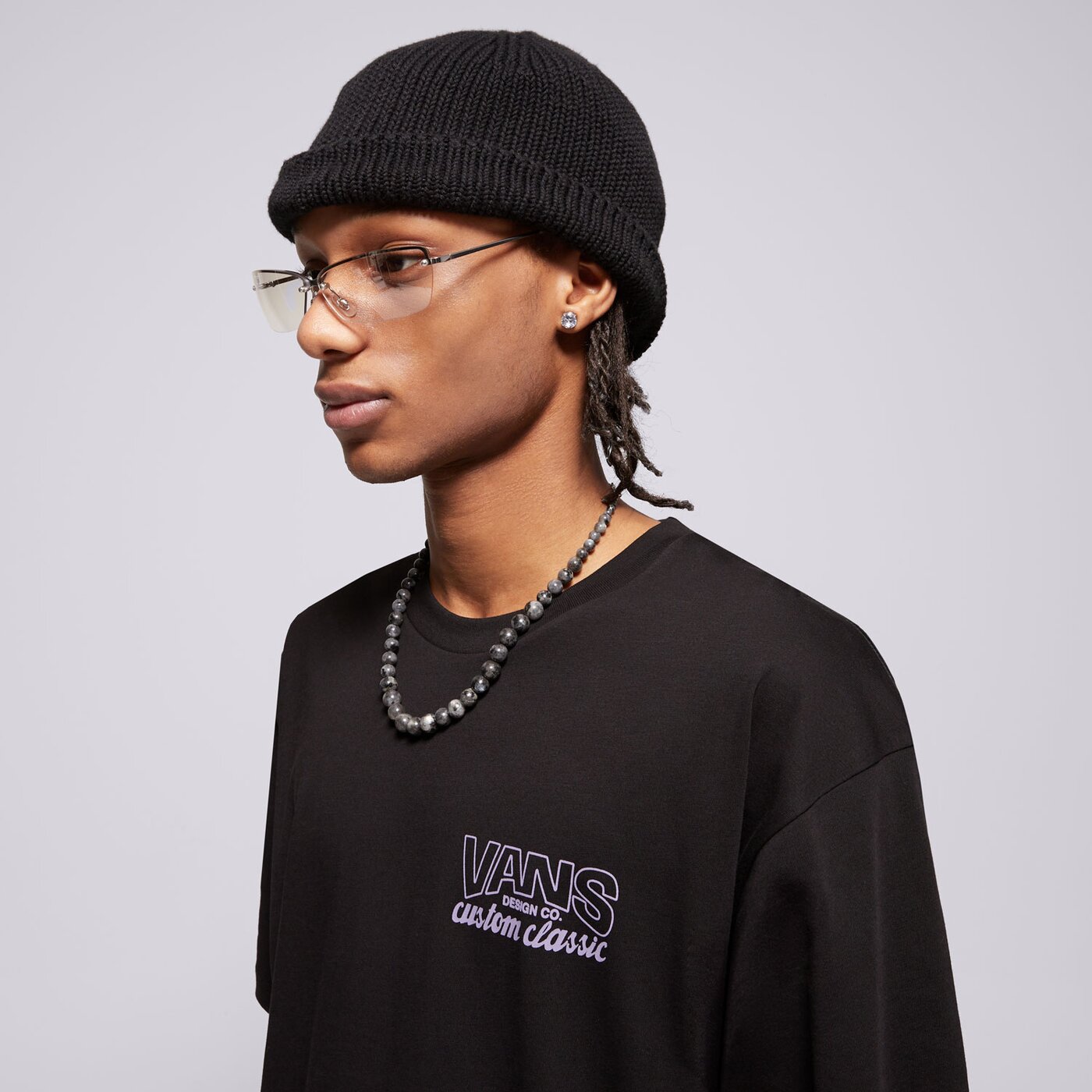 Мъжка тениска VANS ТЕНИСКА SHOP FRONT SS vn000m60blk цвят черен