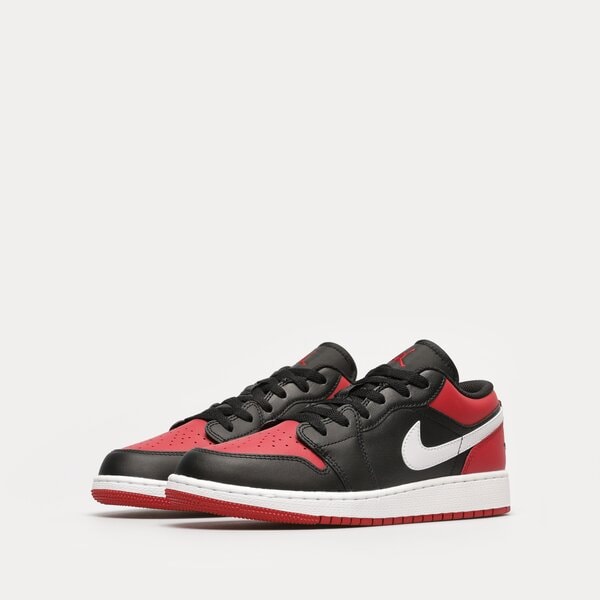 Детски маратонки AIR JORDAN 1 LOW  553560-066 цвят черен