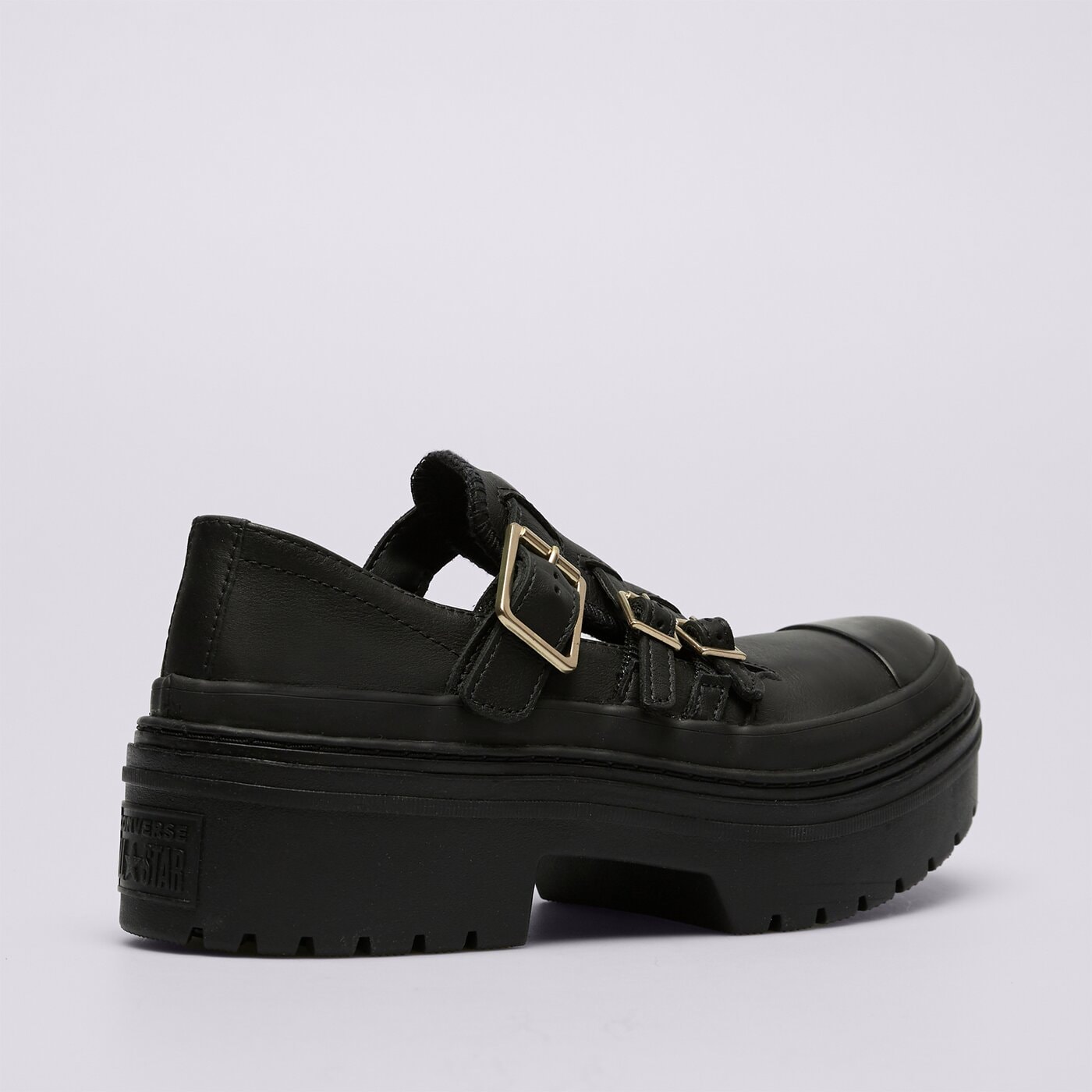 Дамски кежуал CONVERSE CHUCK TAYLOR ALL STAR LUGGED HEEL MJ a10616c цвят черен