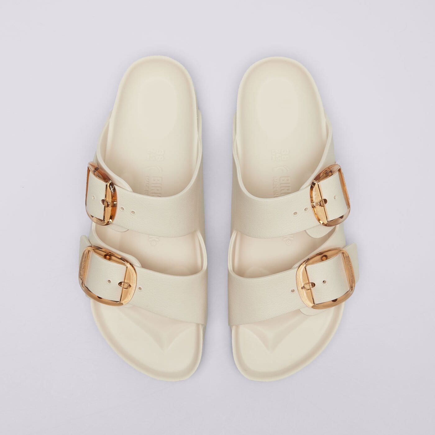 Дамски чехли и сандали BIRKENSTOCK ARIZONA BIG BUCKLE EVA EGGSHELL  1029651 цвят бежов