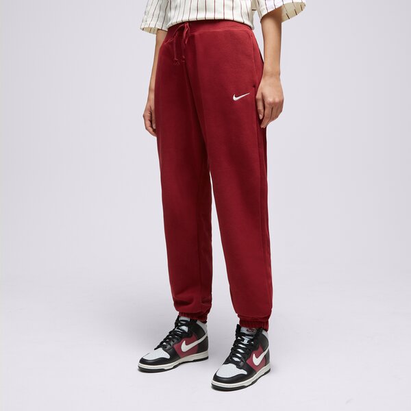 Дамски панталони NIKE ПАНТАЛОНИ W NSW PHNX FLC HR OS PANT dq5887-677 цвят бордо