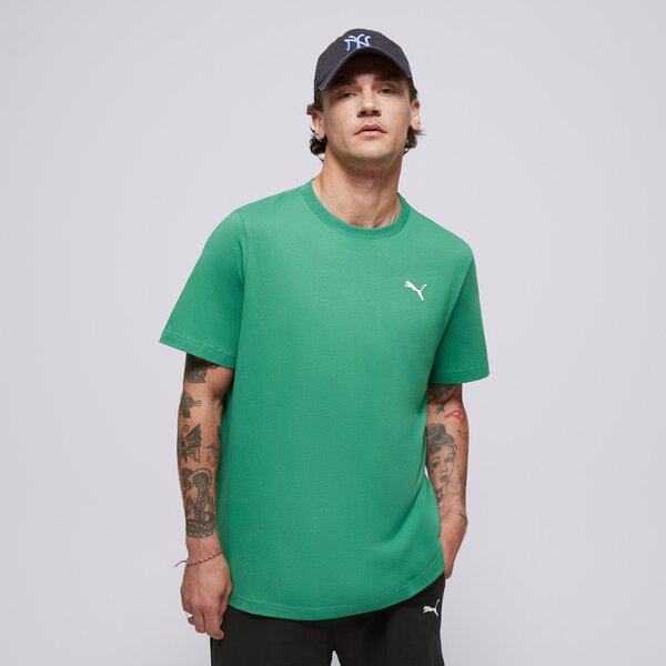 Мъжка тениска PUMA ТЕНИСКА WARDROBE ESS TEE 629644 86 цвят зелен