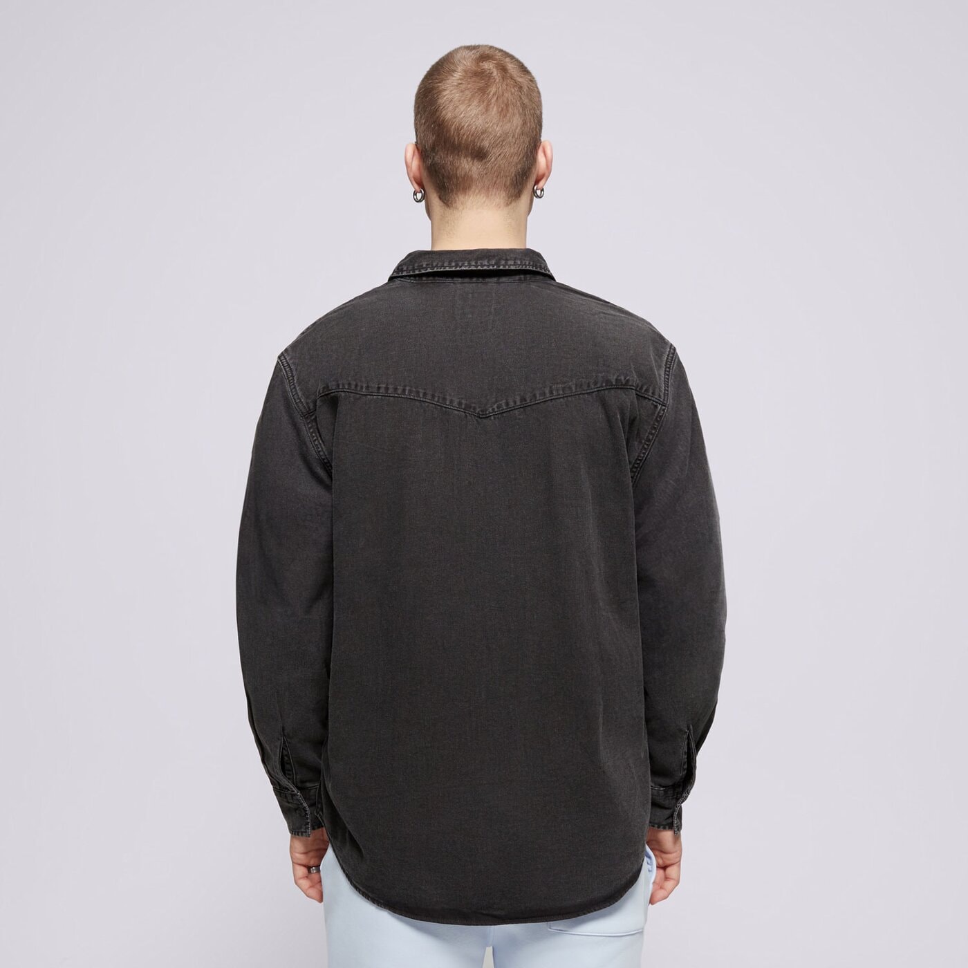 LEVI'S РИЗА RELAXED FIT WESTERN GREYS a1919-0054 цвят черен