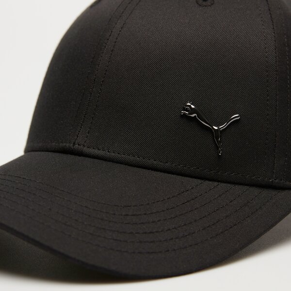 Дамска шапка с козирка PUMA ШАПКА PUMA METAL CAT CAP 021269 01 цвят черен