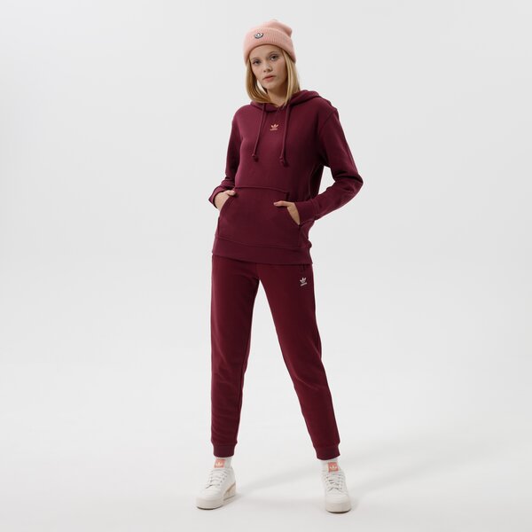 Дамски панталони ADIDAS ПАНТАЛОНИ TRACK PANT h37879 цвят бордо
