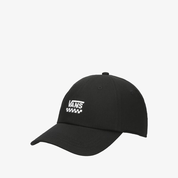 Дамска шапка с козирка VANS ШАПКА COURT SIDE HAT vn0a31t6j0z1 цвят черен