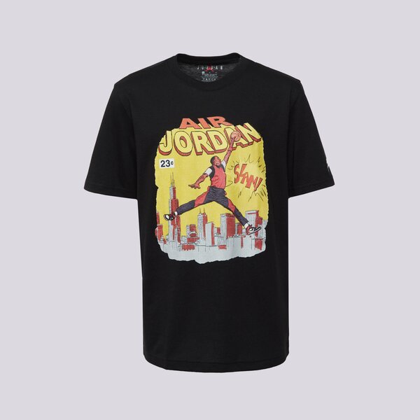 Детска тениска JORDAN ТЕНИСКА JDB COMIC SLAM BOY 95f315-023 цвят черен
