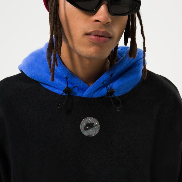 Мъжки суичър NIKE СУИТЧЪР С КАЧУЛКА M NSW SPU HOODY ПОЛАР dz5641-010 цвят черен