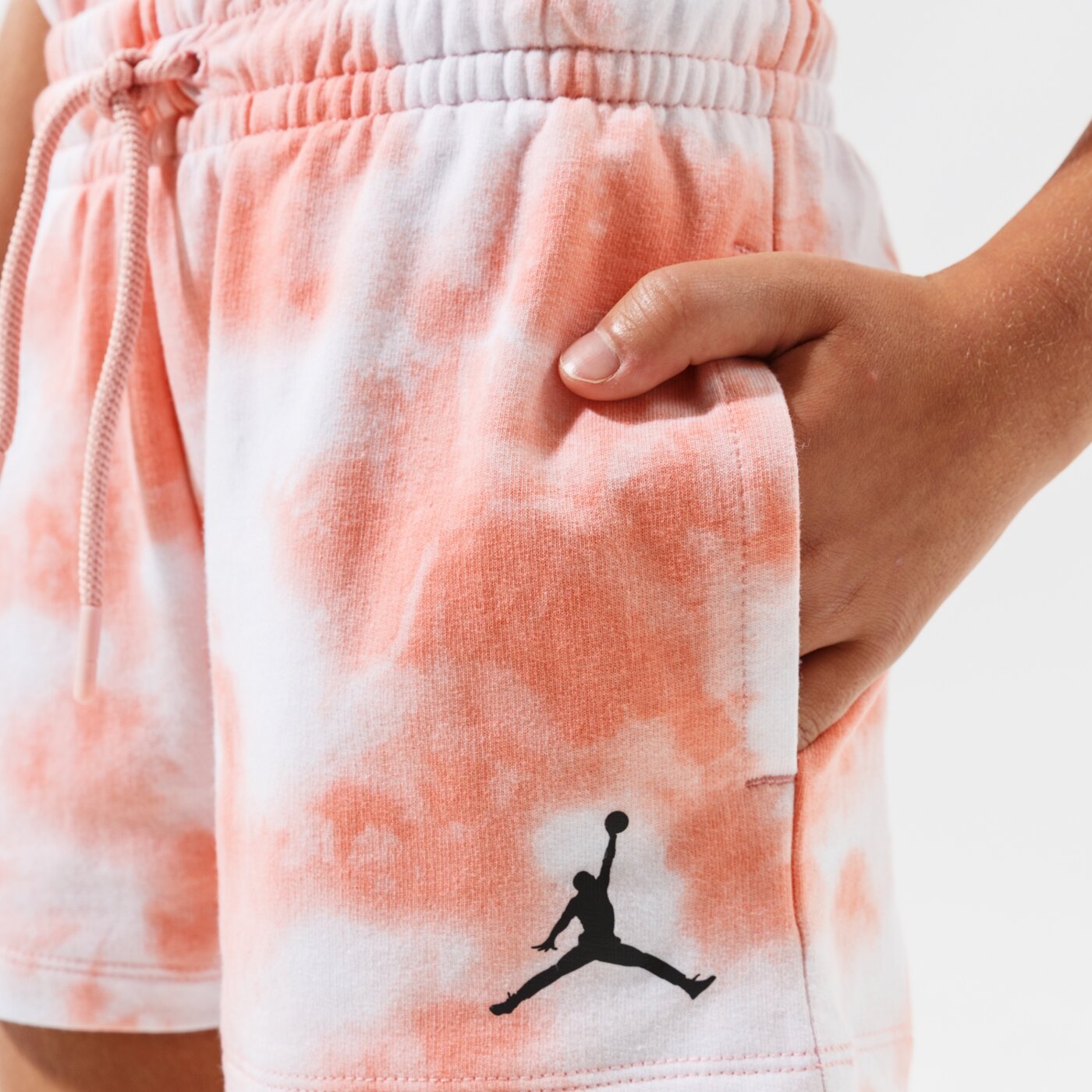  JORDAN ШОРТИ JORDAN GIRL TIE DYE FT SHORT GIRL 45a766-n0k цвят оранжев