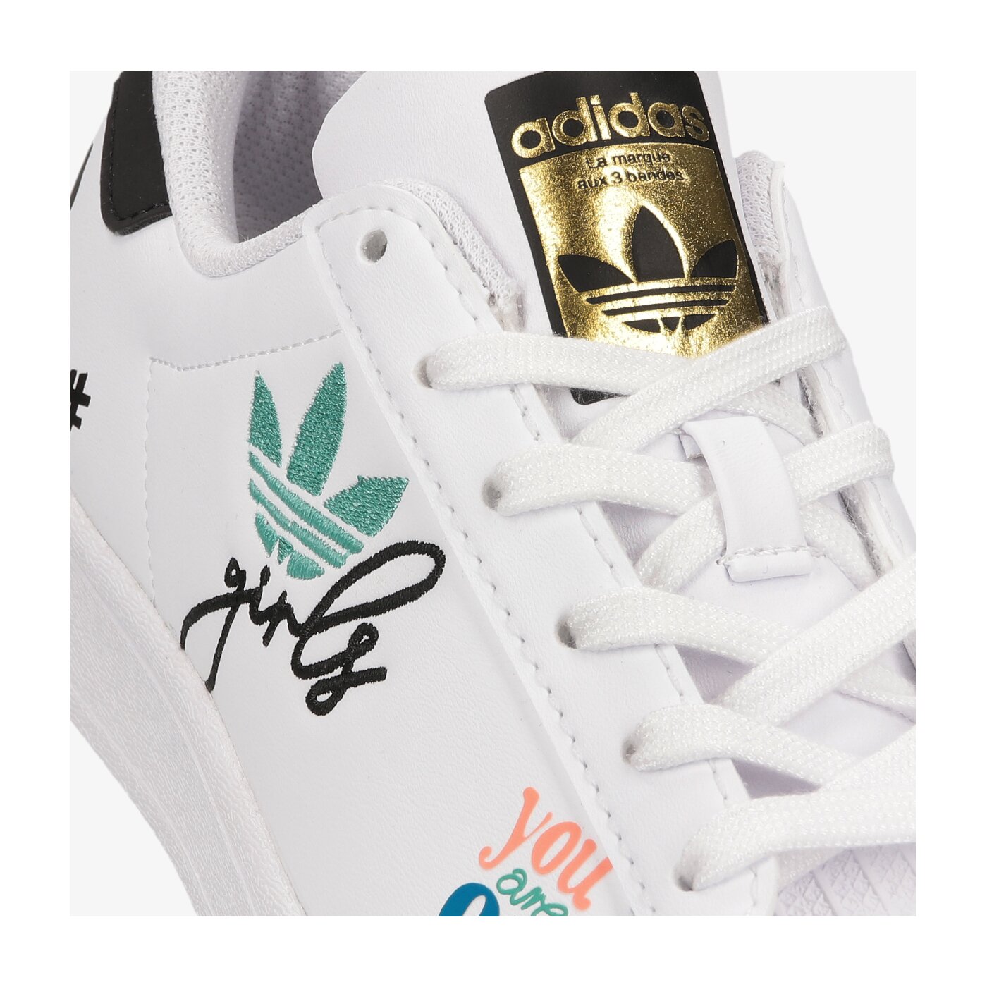 Детски маратонки ADIDAS SUPERSTAR PURE J h03995 цвят бял