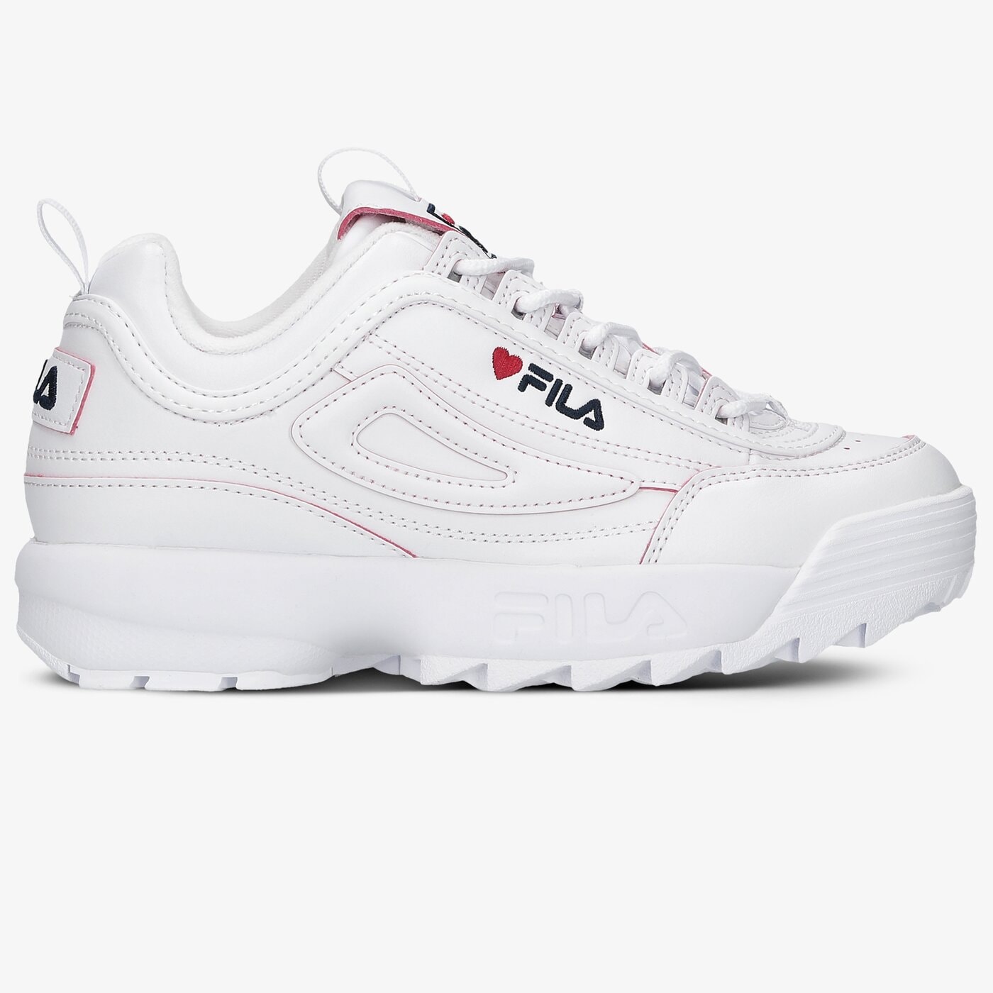 Дамски маратонки FILA DISRUPTOR V-DAY WMN 101124192k цвят бял
