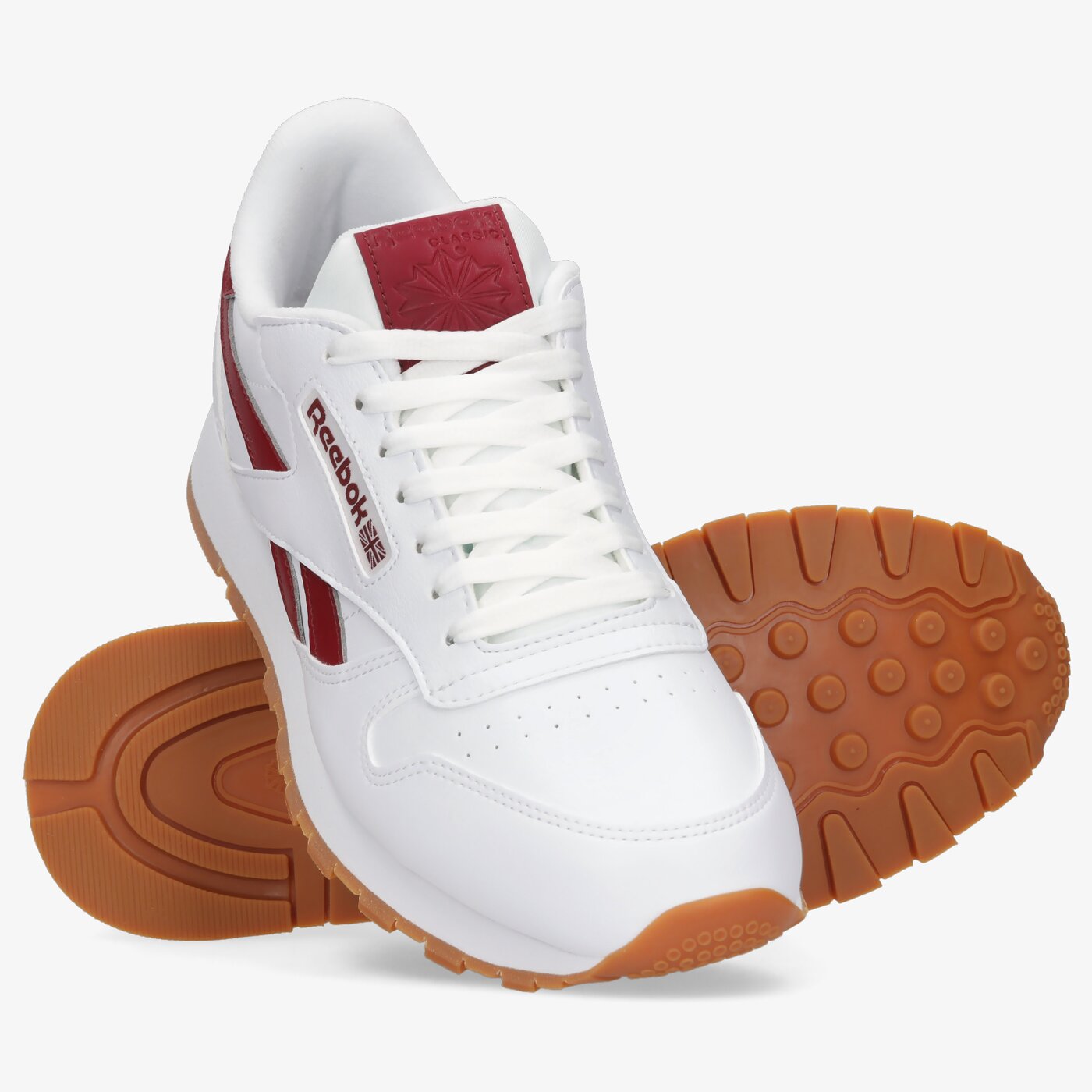 Мъжки маратонки REEBOK CL LTHR VEGAN gw9963 цвят бял