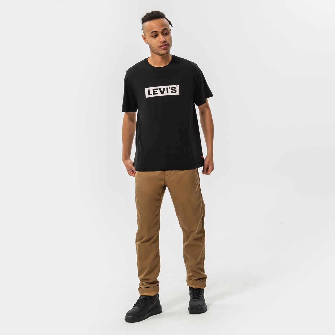 Мъжка тениска LEVI'S ТЕНИСКА MT-GRAPHIC TEES a2082-0047 цвят черен