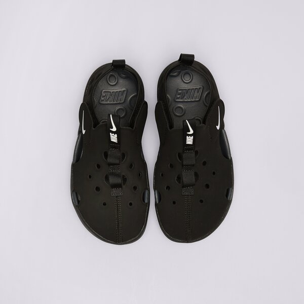 Детски чехли и сандали NIKE SUNRAY PROTECT 4 BP hf6277-001 цвят черен