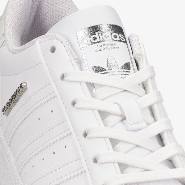 Детски маратонки ADIDAS SUPERSTARJ h03993 цвят бял