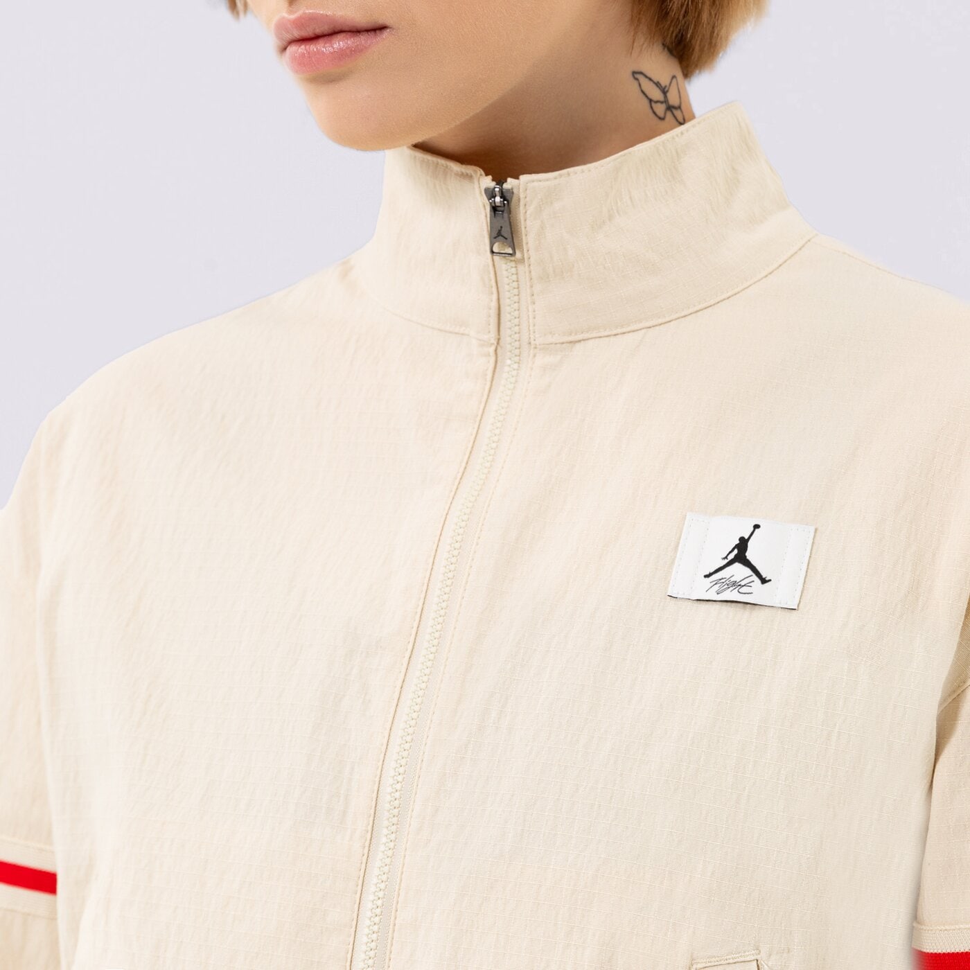 Дамско преходно яке JORDAN ЯКЕ W J FLIGHT WVN JACKET dq4625-234 цвят бежов