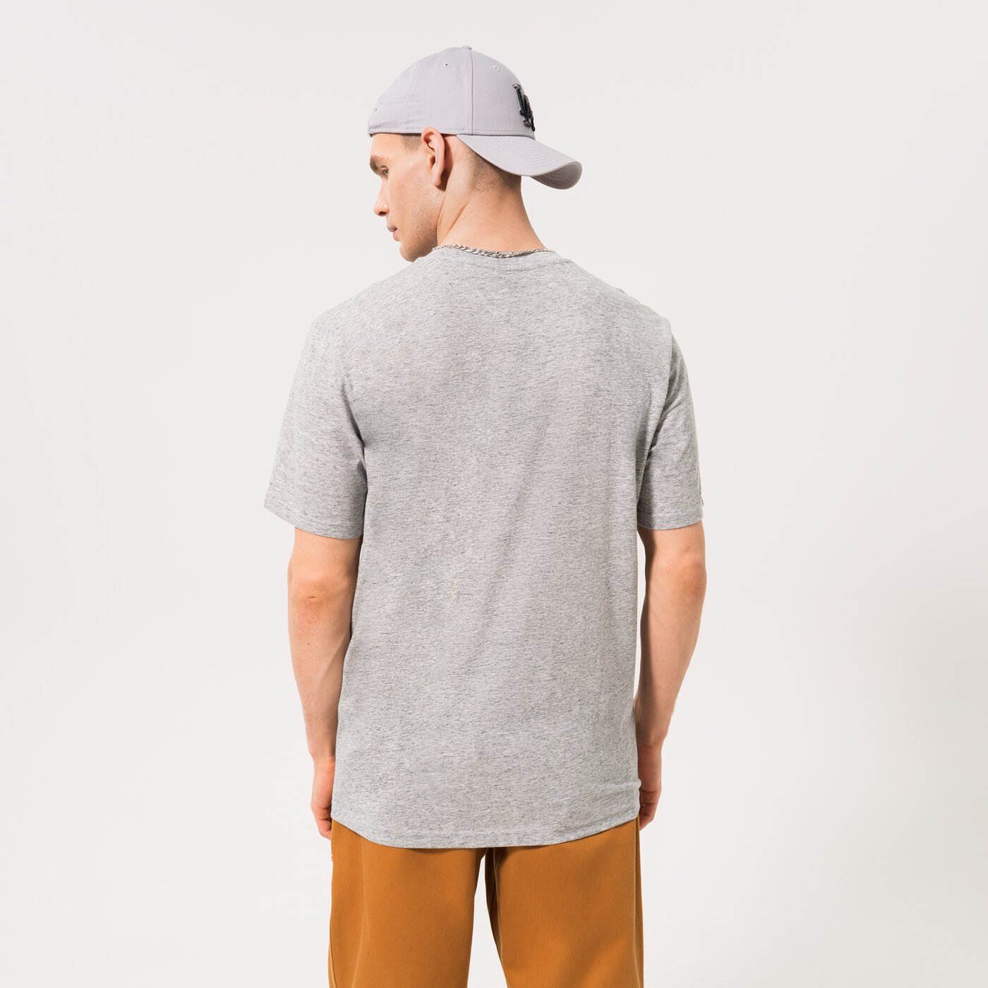 Мъжка тениска CHAMPION ТЕНИСКА CREWNECK ТЕНИСКА 218284em021 цвят сив