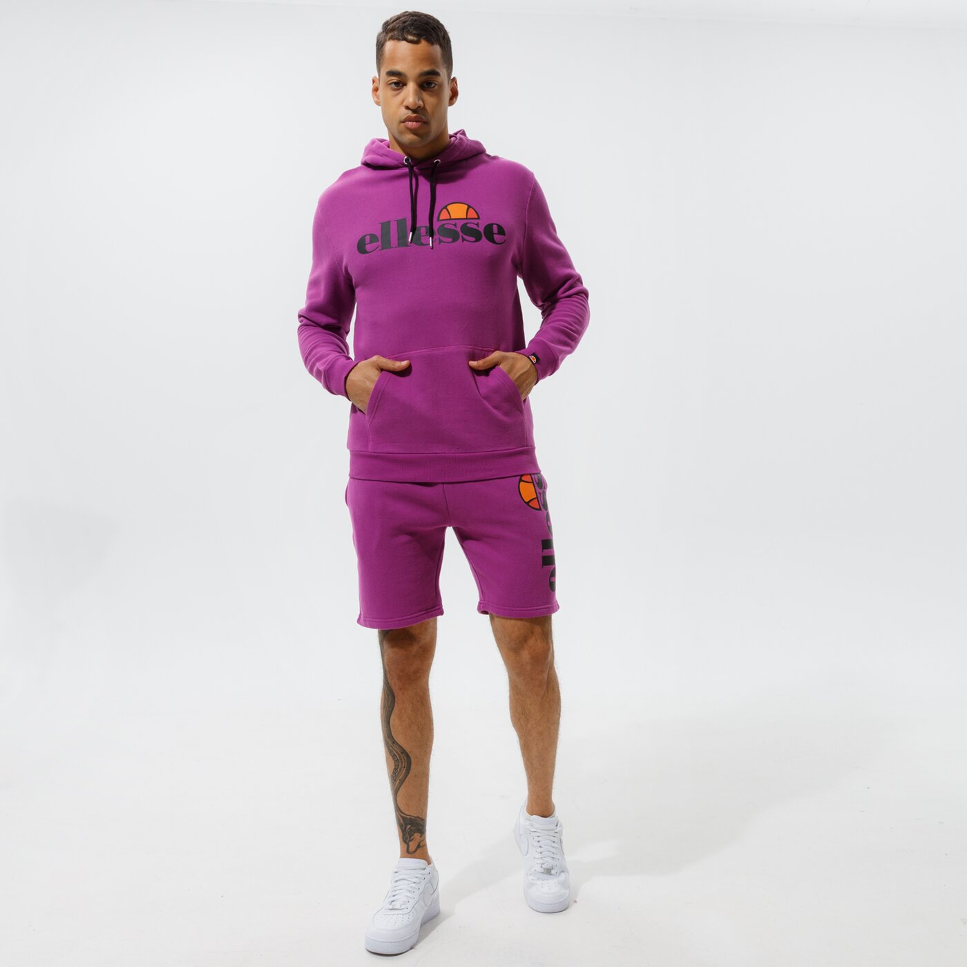 Мъжки суичър ELLESSE СУИТЧЪР С КАЧУЛКА SL GOTTERO OH HOODY PRPL shi07407305 цвят виолетов