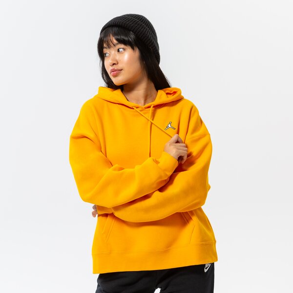 Дамски суичър JORDAN СУИТЧЪР С КАЧУЛКА W J FLT FLC HOODIE CORE dq4458-705 цвят жълт