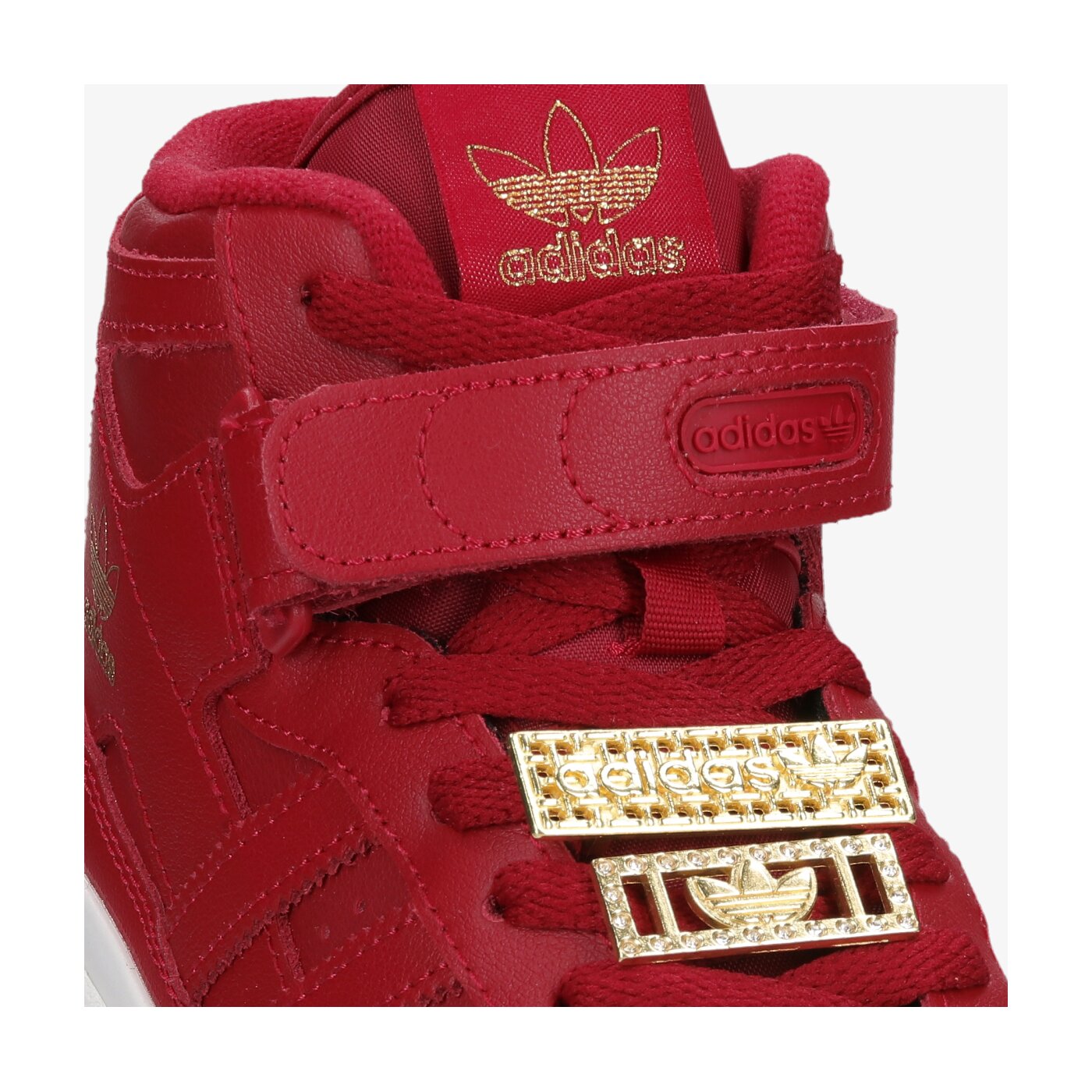 Дамски маратонки ADIDAS FORUM MID W gz8602 цвят бордо