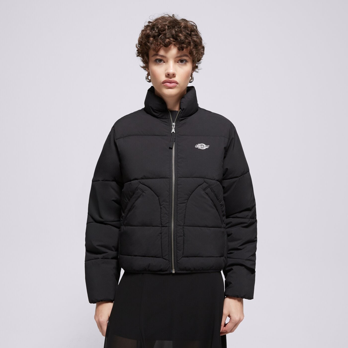 Дамско зимно яке DICKIES ЯКЕ ПУХЕН DICKIES DUCK CANVAS CARPENTER PANT W dk0a87ojblk1 цвят черен