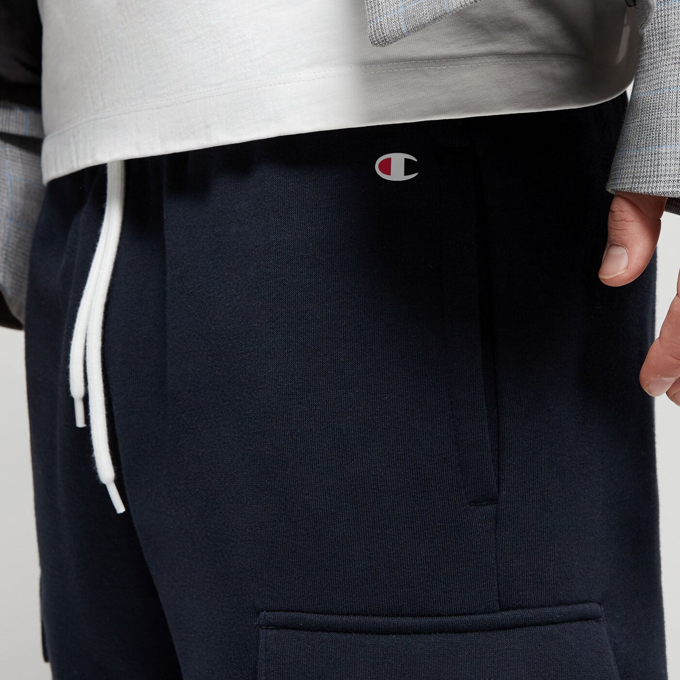 Мъжки къси панталони CHAMPION ШОРТИ CARGO BERMUDA 217432bs501 цвят тъмносин