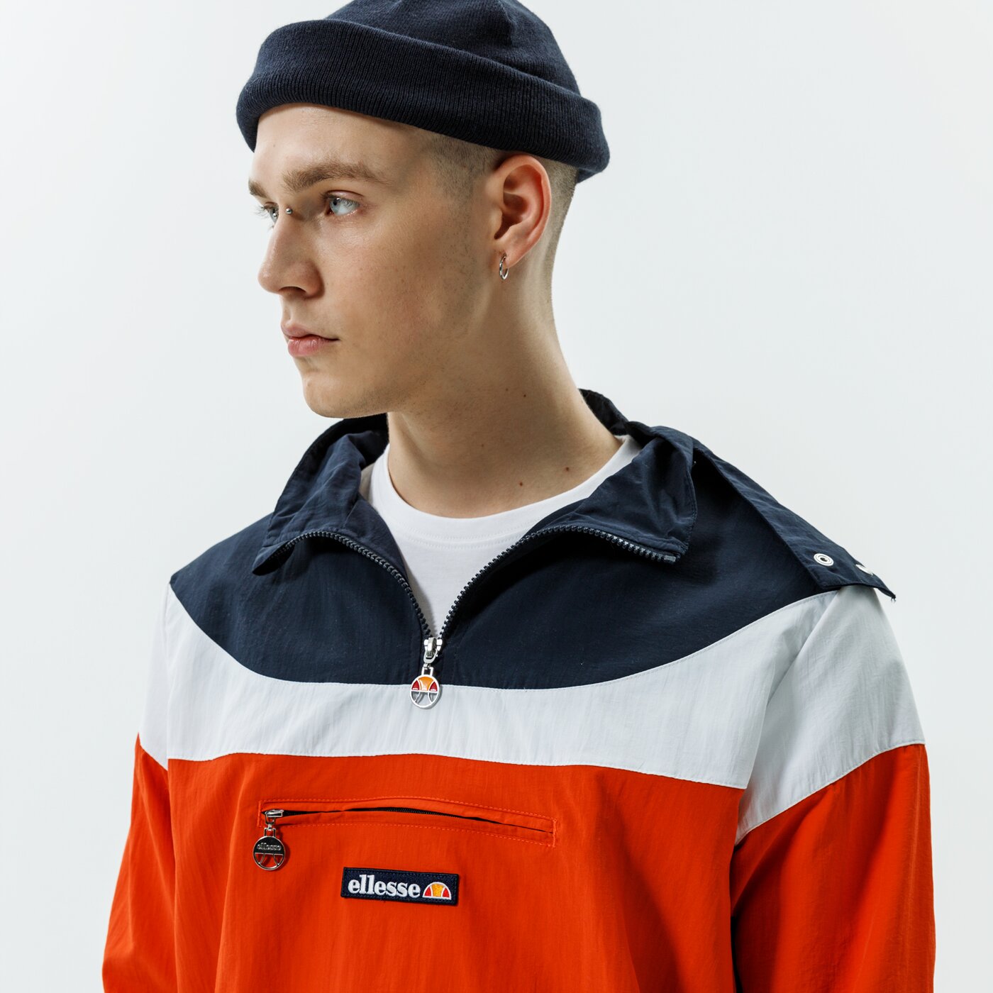 Мъжко преходно яке ELLESSE ЯКЕ ROMELO OH JACKET D ORNG shi04064700 цвят оранжев