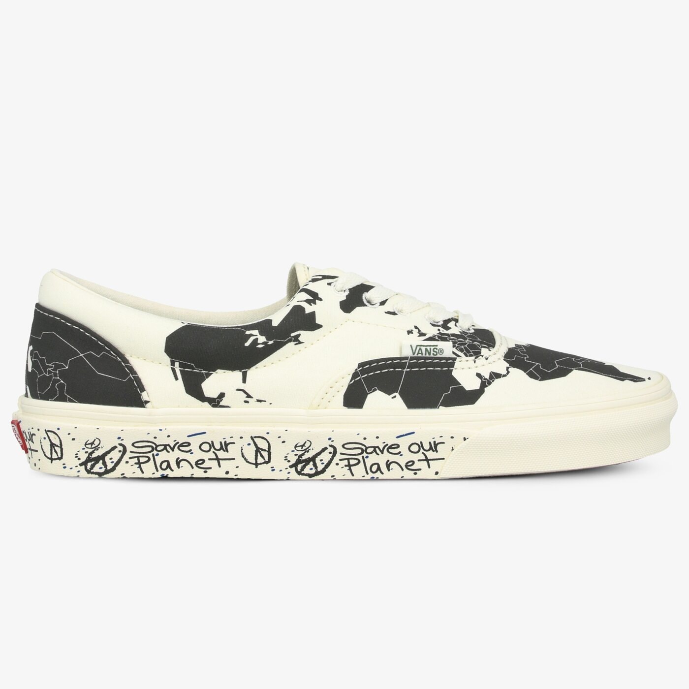 Мъжки маратонки VANS UA ERA (SAVE OUR PLANET) vn0a4bv4tgp1 цвят бял