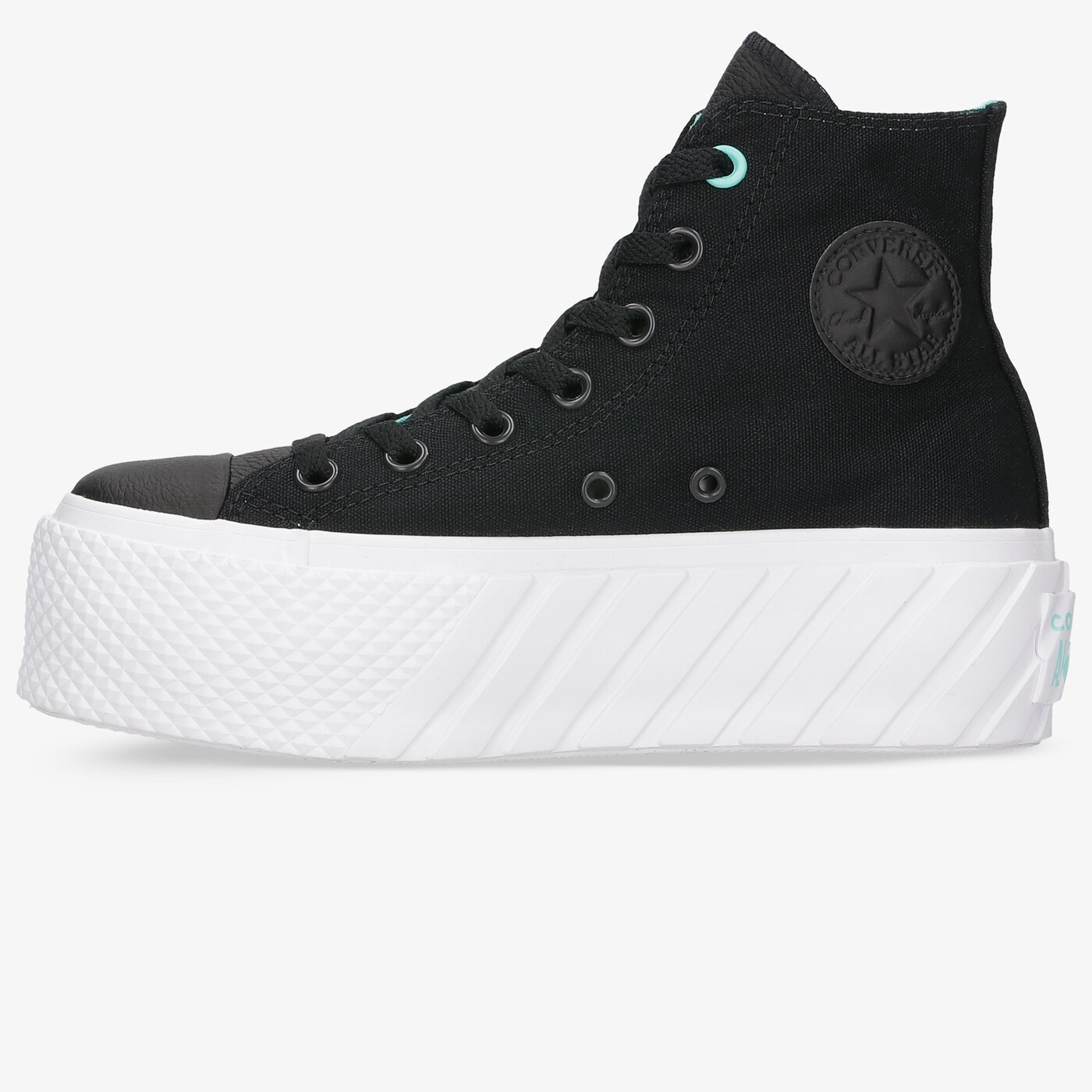 Дамски маратонки CONVERSE CHUCK TAYLOR ALL STAR LIFT NEW 571675c цвят черен
