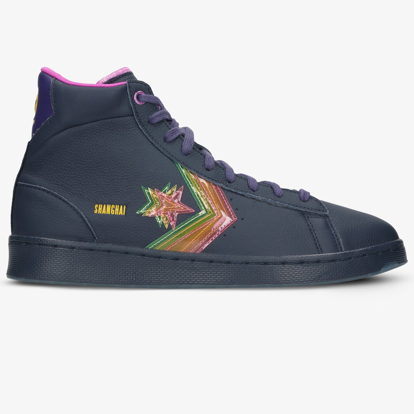 Мъжки маратонки CONVERSE PRO LEATHER (FOXING RAND+HEEL O'LAY) 170237c цвят черен