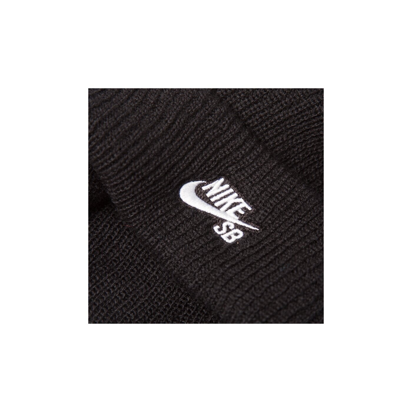 Дамска зимна шапка NIKE ЗИМНА ШАПКА SB FISHERMAN BEANIE BEANIE 628684011 цвят черен