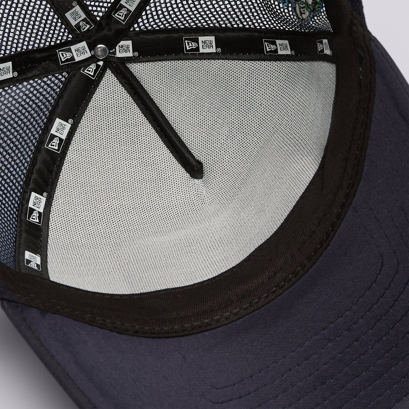 Мъжка шапка с козирка NEW ERA ШАПКА NE PATCH TRUCKER NONE 60503526 цвят тъмносин